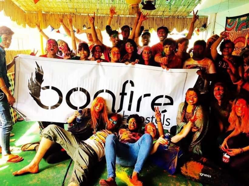 Bonfire Hostels Rishīkesh Exterior foto