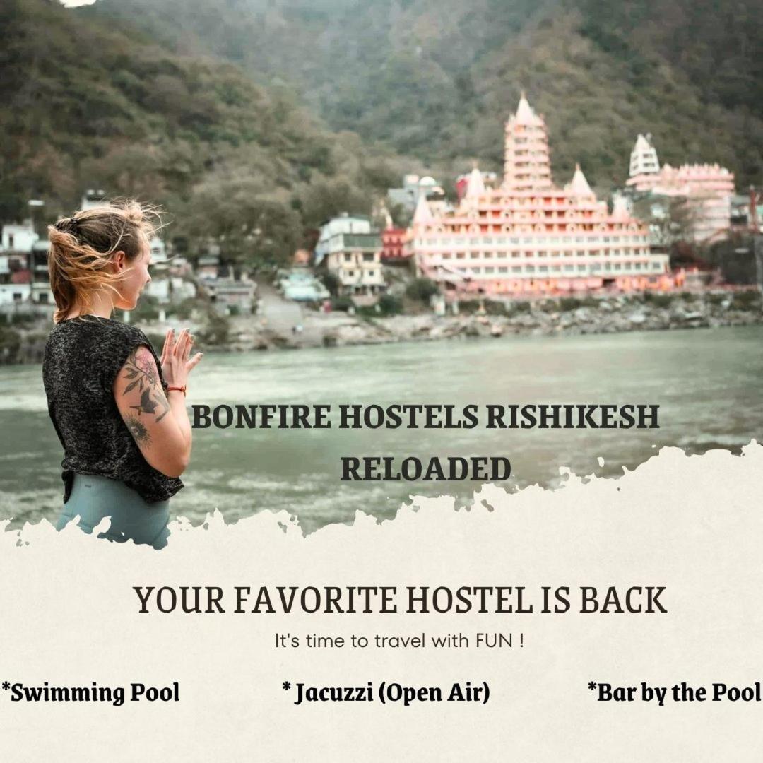 Bonfire Hostels Rishīkesh Exterior foto